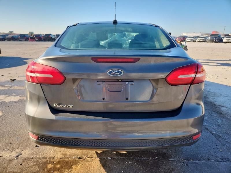 1FADP3E27JL258935 - 2018 FORD FOCUS S Szary zdjęcie 6