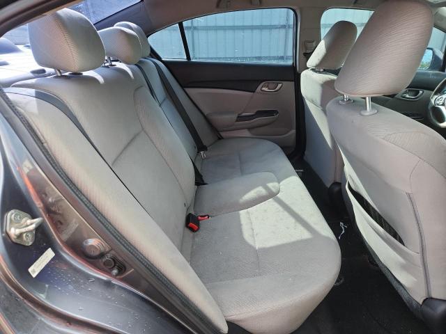 19XFB2F52DE014384 - 2013 HONDA CIVIC LX 灰色 照片 10