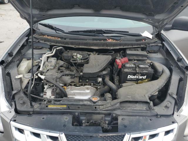 JN8AS5MT2BW560302 - 2011 NISSAN ROGUE S GRAY photo 11