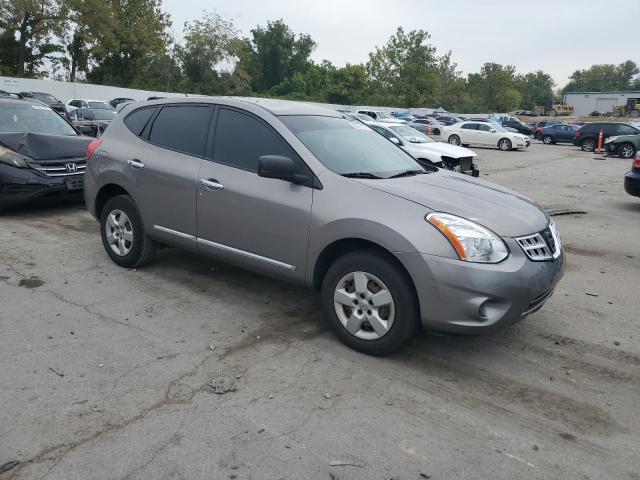 JN8AS5MT2BW560302 - 2011 NISSAN ROGUE S GRAY photo 4
