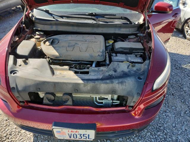 1C4PJMCS6HD218027 - 2017 JEEP CHEROKEE LATITUDE Қызыл фото 12