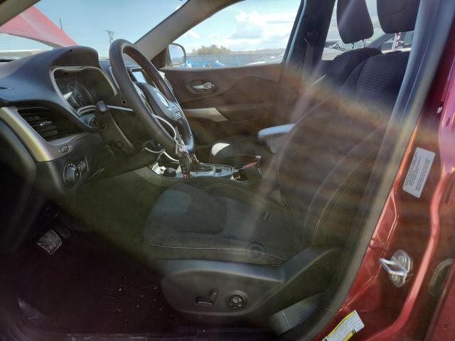 1C4PJMCS6HD218027 - 2017 JEEP CHEROKEE LATITUDE Қызыл фото 7