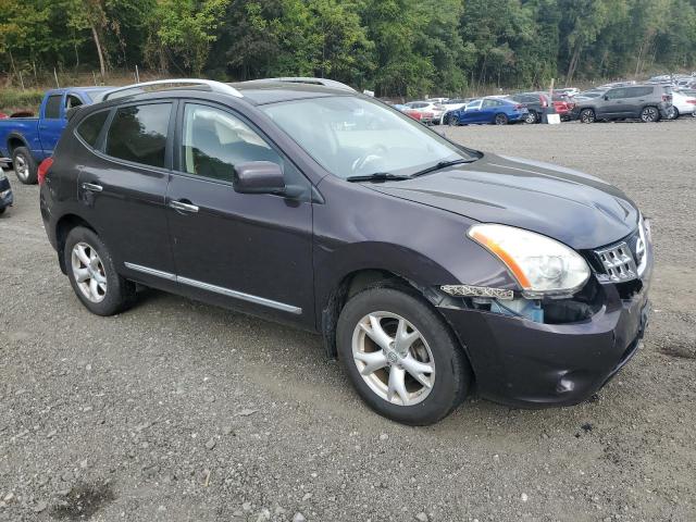 JN8AS5MV5BW311798 - 2011 NISSAN ROGUE S CHARCOAL photo 4