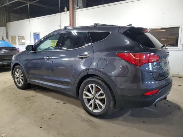 5XYZUDLA1FG302293 - 2015 HYUNDAI SANTA FE SPORT GRAY photo 2