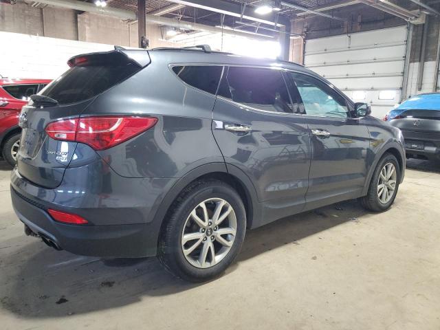 5XYZUDLA1FG302293 - 2015 HYUNDAI SANTA FE SPORT GRAY photo 3