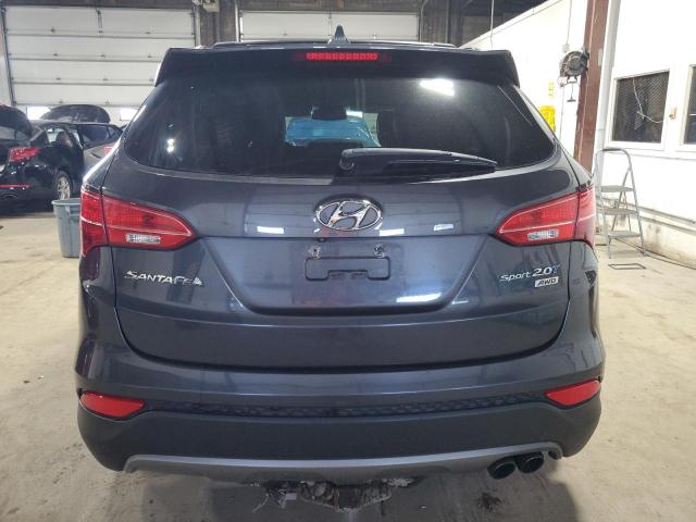 5XYZUDLA1FG302293 - 2015 HYUNDAI SANTA FE SPORT GRAY photo 6