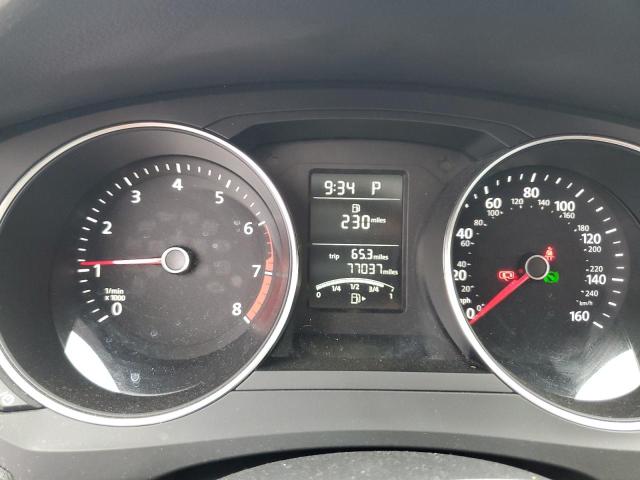 3VWD07AJ8FM318503 - 2015 VOLKSWAGEN JETTA SE ნაცრისფერი ფოტო 9