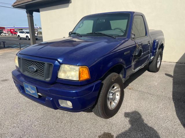 1FTYR10U24PB28044 - 2004 FORD RANGER BLUE photo 2