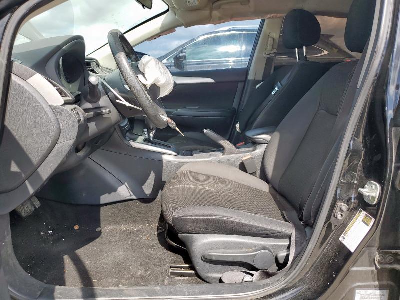 3N1AB7AP3HY371791 - 2017 NISSAN SENTRA S BLACK photo 7