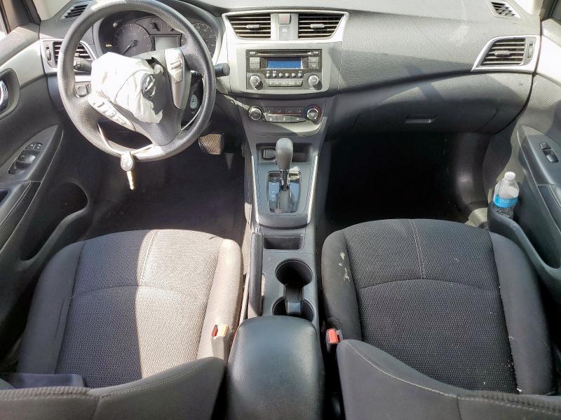 3N1AB7AP3HY371791 - 2017 NISSAN SENTRA S BLACK photo 8