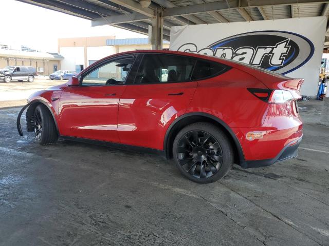 5YJYGDEE5LF055401 - 2020 TESLA MODEL Y RED photo 2