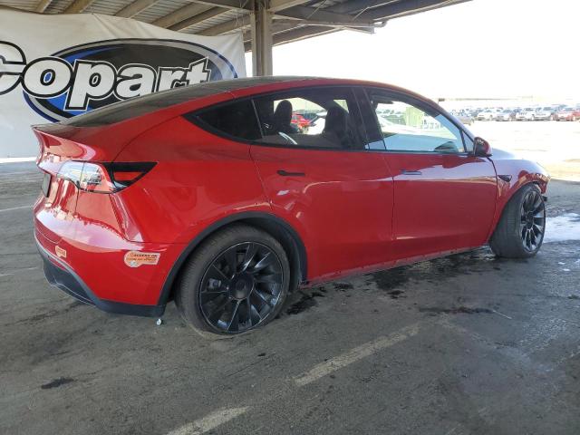 5YJYGDEE5LF055401 - 2020 TESLA MODEL Y RED photo 3
