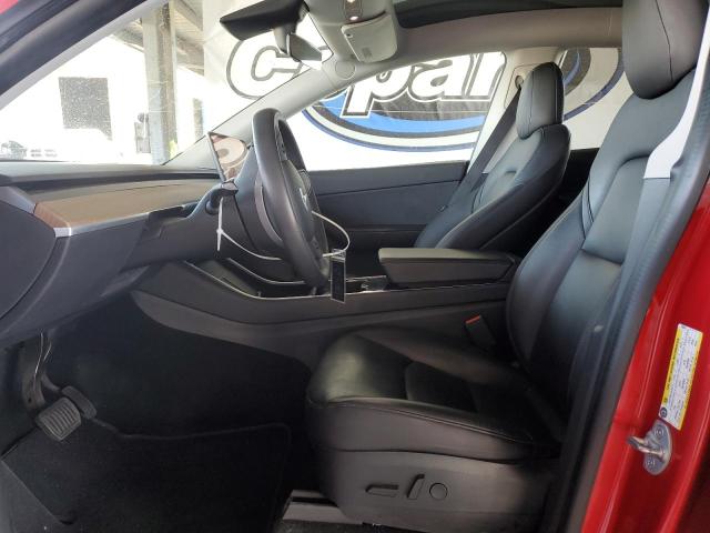 5YJYGDEE5LF055401 - 2020 TESLA MODEL Y RED photo 7