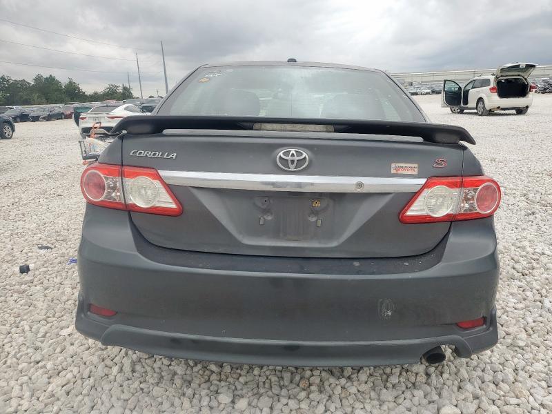 2T1BU4EE1BC651493 - 2011 TOYOTA COROLLA BASE Gri fotoğraf 6