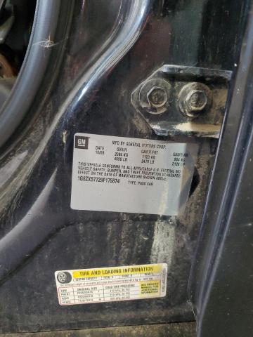 1G8ZX57729F175874 - 2009 SATURN AURA XR 黑色 照片 12