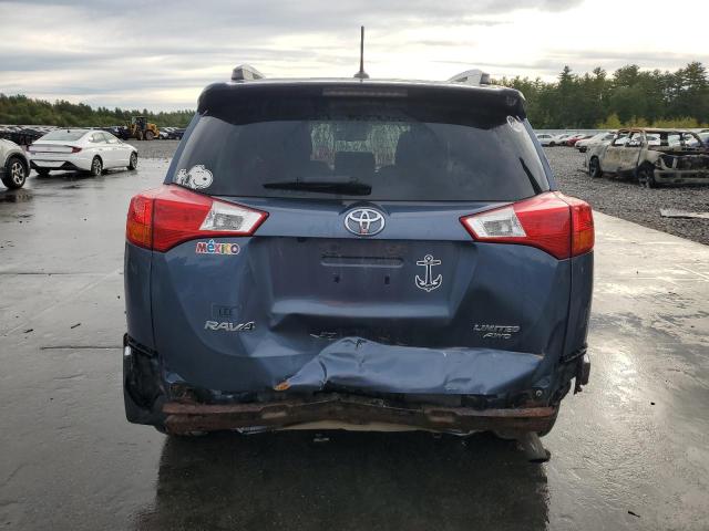 2T3DFREV4EW153623 - 2014 TOYOTA RAV4 LIMITED ლურჯი ფოტო 6