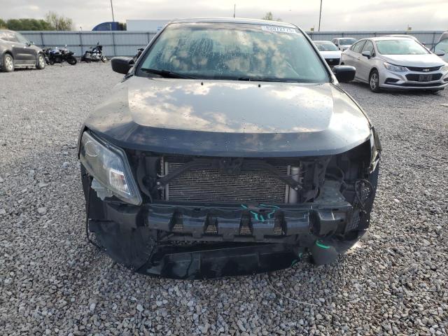 3FAHP0HA3CR417909 - 2012 FORD FUSION SE BLACK photo 5