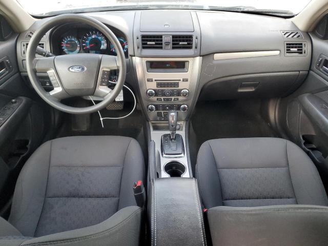 3FAHP0HA3CR417909 - 2012 FORD FUSION SE BLACK photo 8