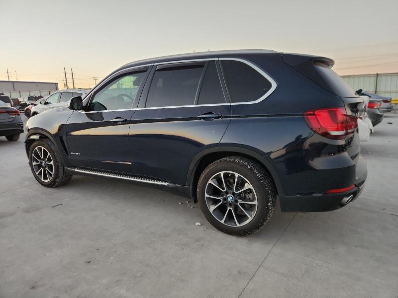 5UXKS4C32H0U05187 - 2017 BMW X5 XDRIVE35D BLUE photo 2