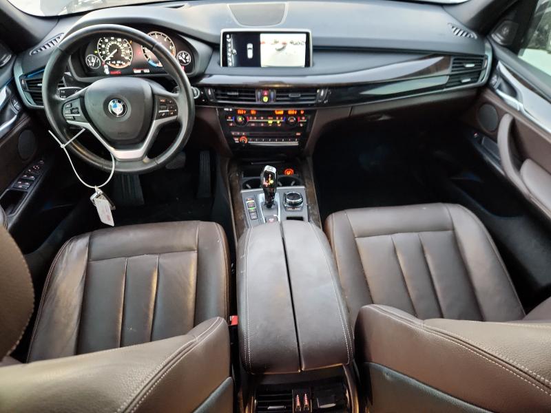 5UXKS4C32H0U05187 - 2017 BMW X5 XDRIVE35D BLUE photo 8