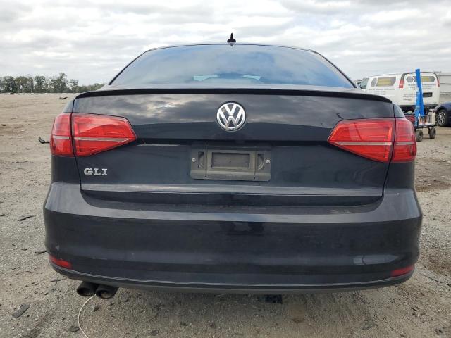 3VW4S7AJXFM328119 - 2015 VOLKSWAGEN JETTA GLI BLACK photo 6