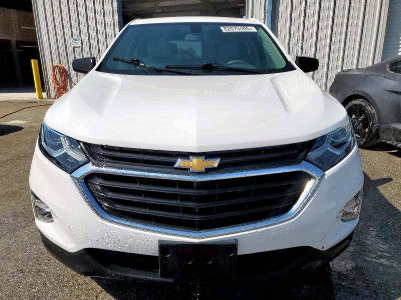 3GNAXHEV6KS561373 - 2019 CHEVROLET EQUINOX LS WHITE photo 5
