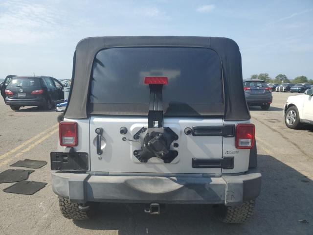 1J4HA3H11AL124965 - 2010 JEEP WRANGLER U SPORT SILVER photo 6