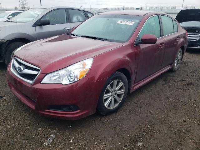 4S3BMBA61C3033863 - 2012 SUBARU LEGACY 2.5I MAROON photo 1