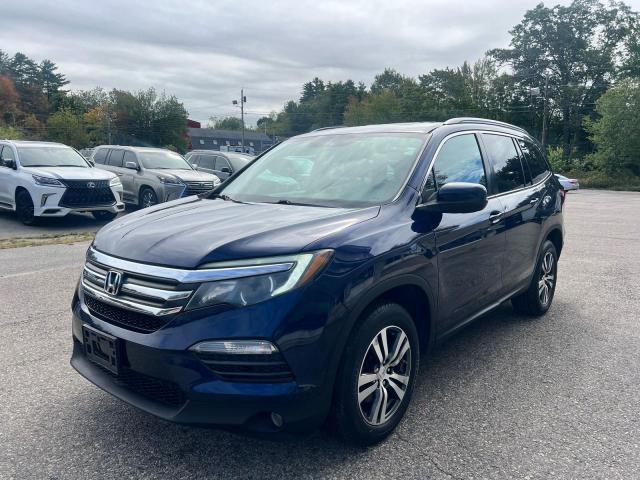 5FNYF6H53GB0250 - 2016 HONDA PILOT EXL 蓝色 照片 2