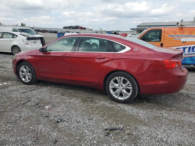 2G1125S32F9102359 - 2015 CHEVROLET IMPALA LT RED photo 2