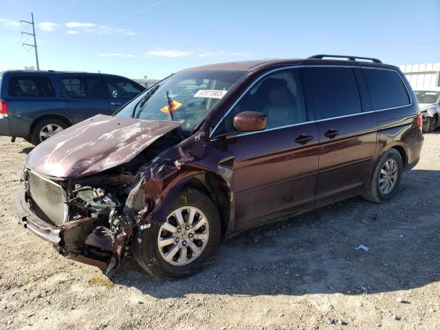 5FNRL3H71AB035750 - 2010 HONDA ODYSSEY EXL BURGUNDY photo 1