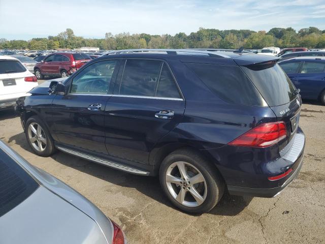 4JGDA5HB1JB132901 - 2018 MERCEDES-BENZ GLE 350 4MATIC BLUE photo 2