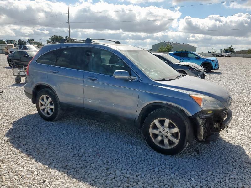 JHLRE48757C063852 - 2007 HONDA CR-V EXL BLUE photo 4