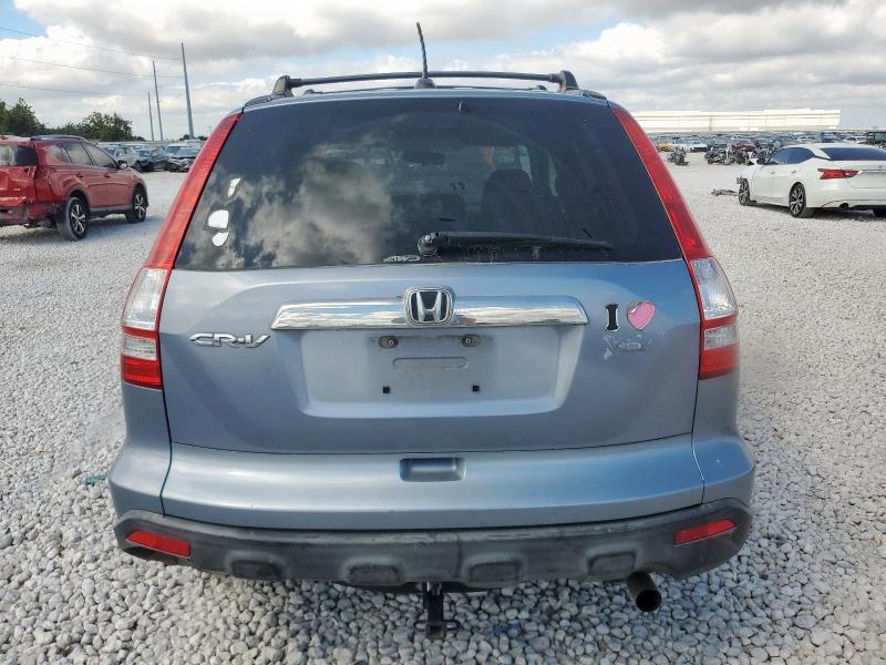 JHLRE48757C063852 - 2007 HONDA CR-V EXL BLUE photo 6