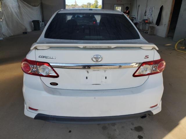 2T1BU4EE0DC993049 - 2013 TOYOTA COROLLA BASE Սպիտակ լուսանկար 6