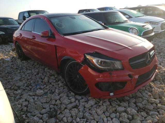 WDDSJ5CB7EN038499 - 2014 MERCEDES-BENZ CLA 45 AMG RED photo 4