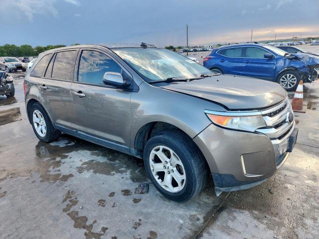 2FMDK3JC5DBE03221 - 2013 FORD EDGE SEL ნაცრისფერი ფოტო 4