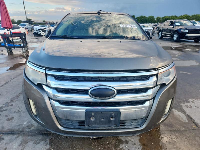 2FMDK3JC5DBE03221 - 2013 FORD EDGE SEL ნაცრისფერი ფოტო 5