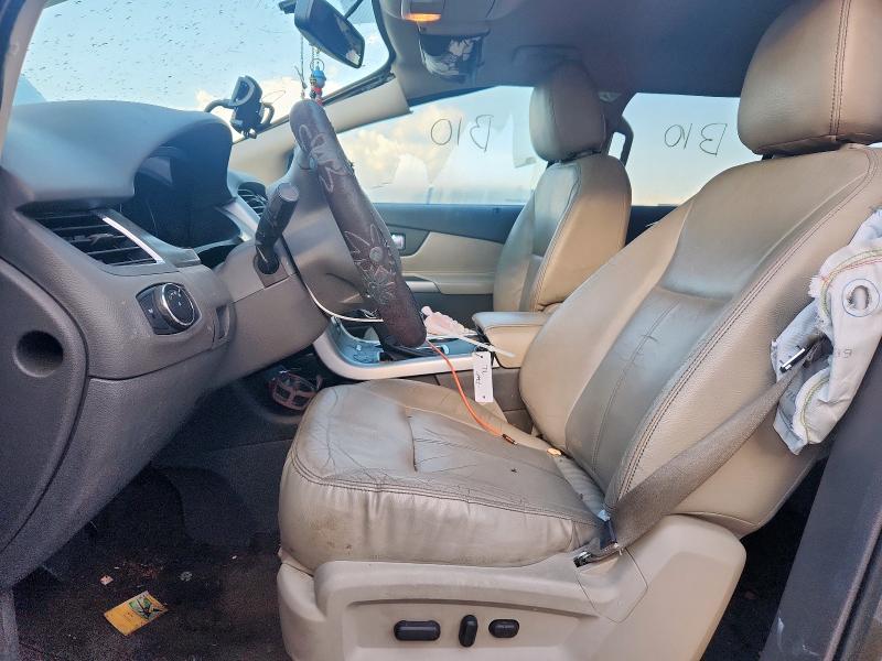 2FMDK3JC5DBE03221 - 2013 FORD EDGE SEL ნაცრისფერი ფოტო 7