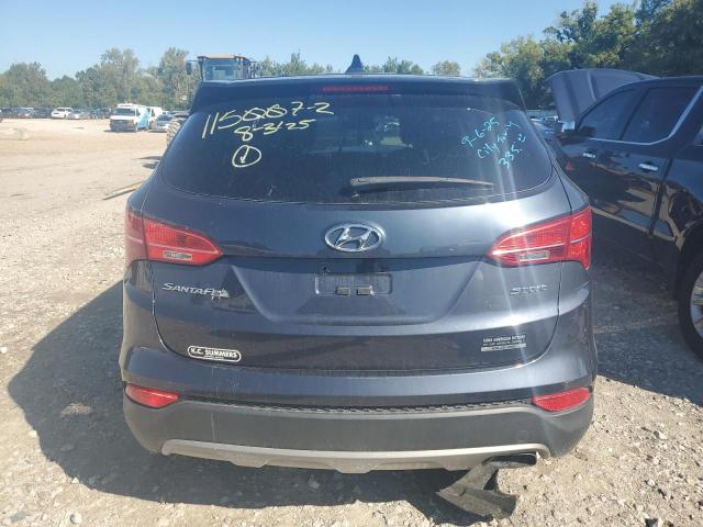 5XYZT3LB3GG373924 - 2016 HYUNDAI SANTA FE S BLUE photo 6