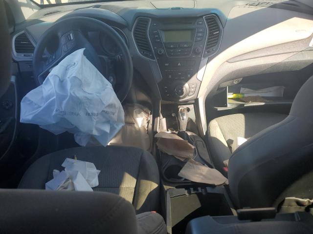 5XYZT3LB3GG373924 - 2016 HYUNDAI SANTA FE S BLUE photo 8