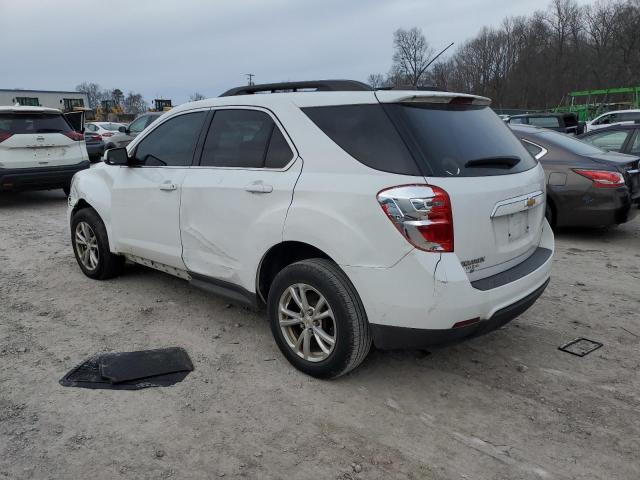 2GNALCEK4H1556181 - 2017 CHEVROLET EQUINOX LT WHITE photo 2