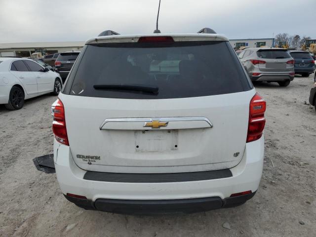 2GNALCEK4H1556181 - 2017 CHEVROLET EQUINOX LT WHITE photo 6