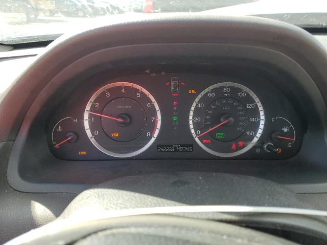 1HGCP26408A104767 - 2008 HONDA ACCORD LXP SILVER photo 9