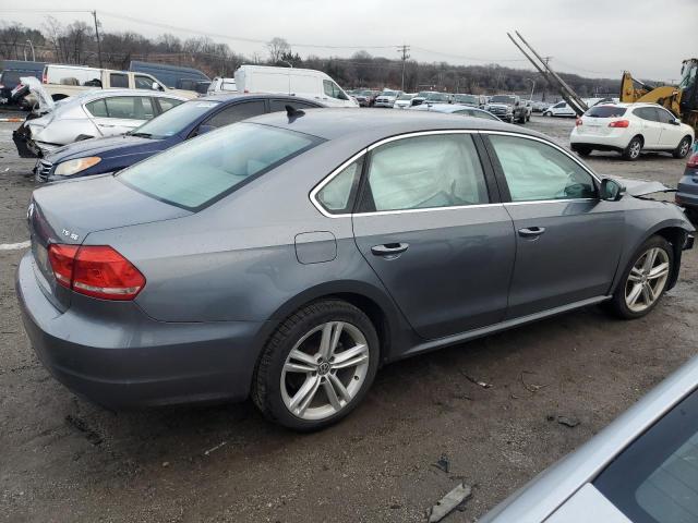 1VWBS7A33EC036532 - 2014 VOLKSWAGEN PASSAT SE GRAY photo 3