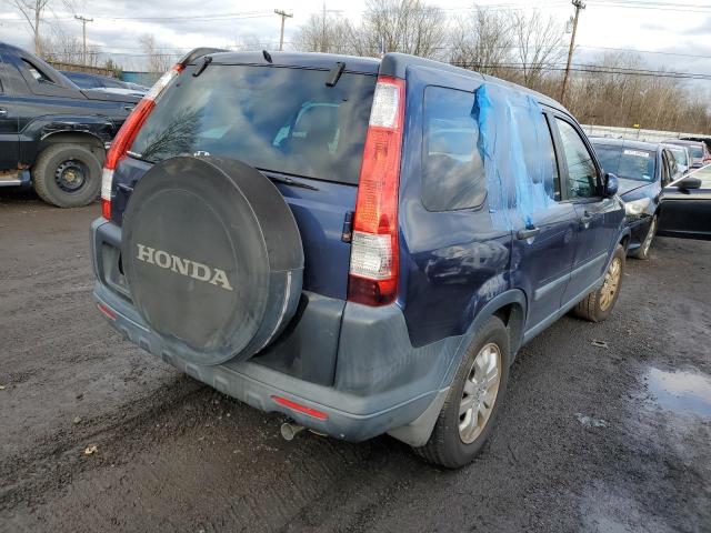 SHSRD78815U320136 - 2005 HONDA CR-V EX BLUE photo 3