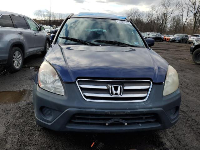 SHSRD78815U320136 - 2005 HONDA CR-V EX BLUE photo 5