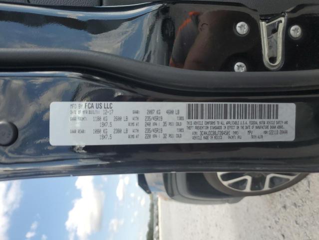 3C4NJDCB8JT264501 - 2018 JEEP COMPASS LIMITED Siyah fotoğraf 13