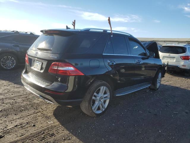 4JGDA5HB2FA618145 - 2015 MERCEDES-BENZ ML 350 4MATIC BLACK photo 3