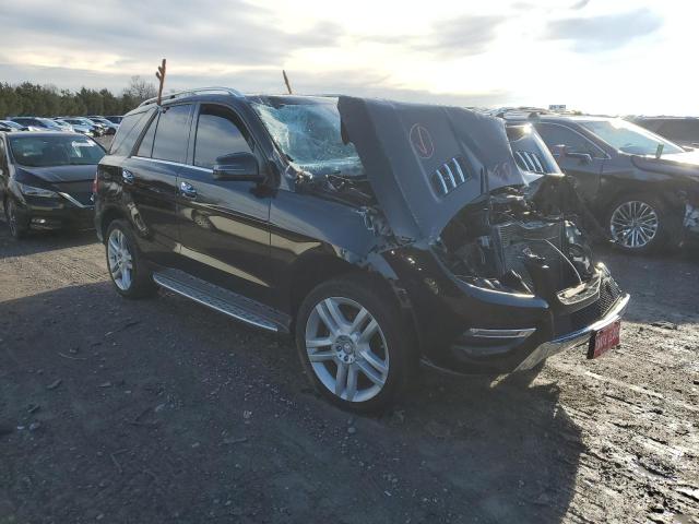 4JGDA5HB2FA618145 - 2015 MERCEDES-BENZ ML 350 4MATIC BLACK photo 4